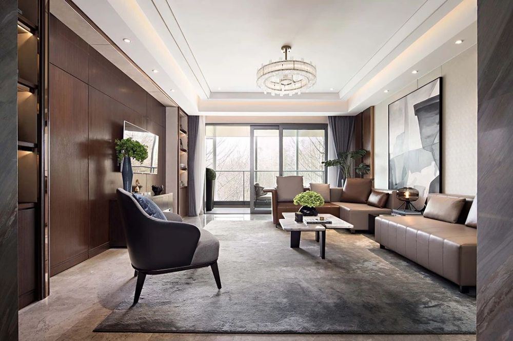 佛山市旭辉雅居乐清樾轻奢风格四居室装修案例