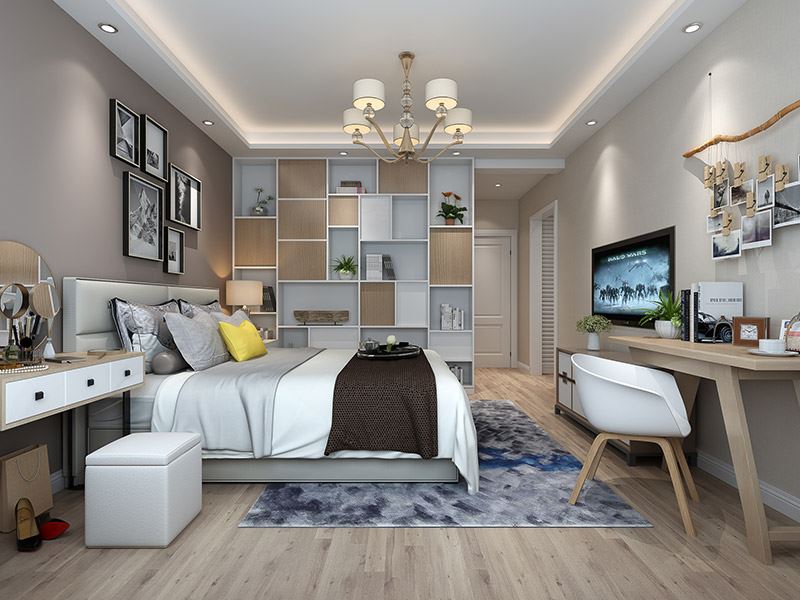 佛山市雅居乐万象郡现代简约风格二居室装修案例